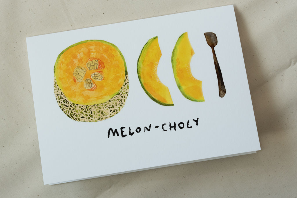 Melon Choly - Greeting Card