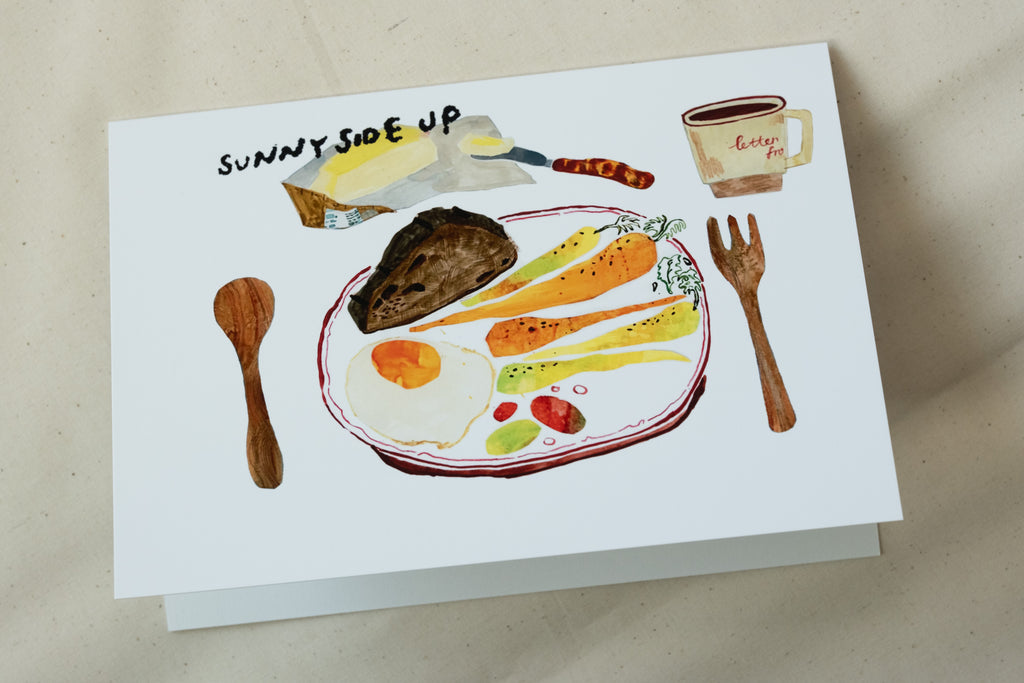 Sunny Side Up - Greeting Card