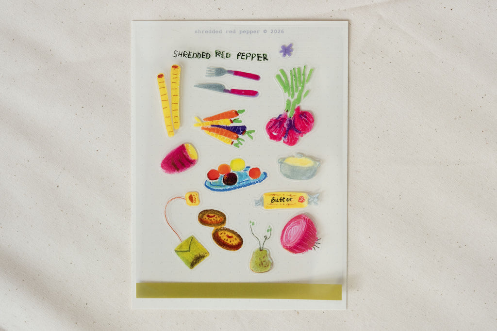 Olive Life Combo - A6 Sticker Sheet