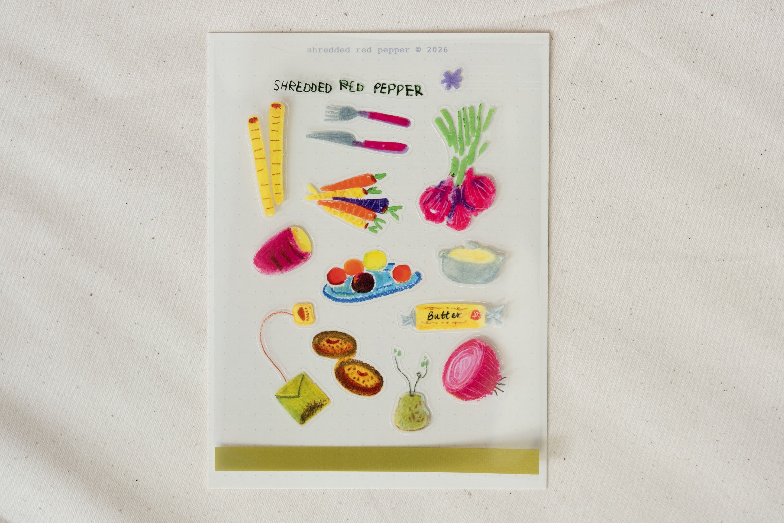 Olive Life Combo - Sticker Set A6 Size