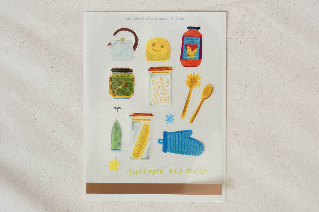 Taupe Life Combo - A6 Sticker Sheet