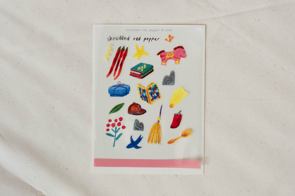 Pink Life Combo - A6 Sticker Sheet