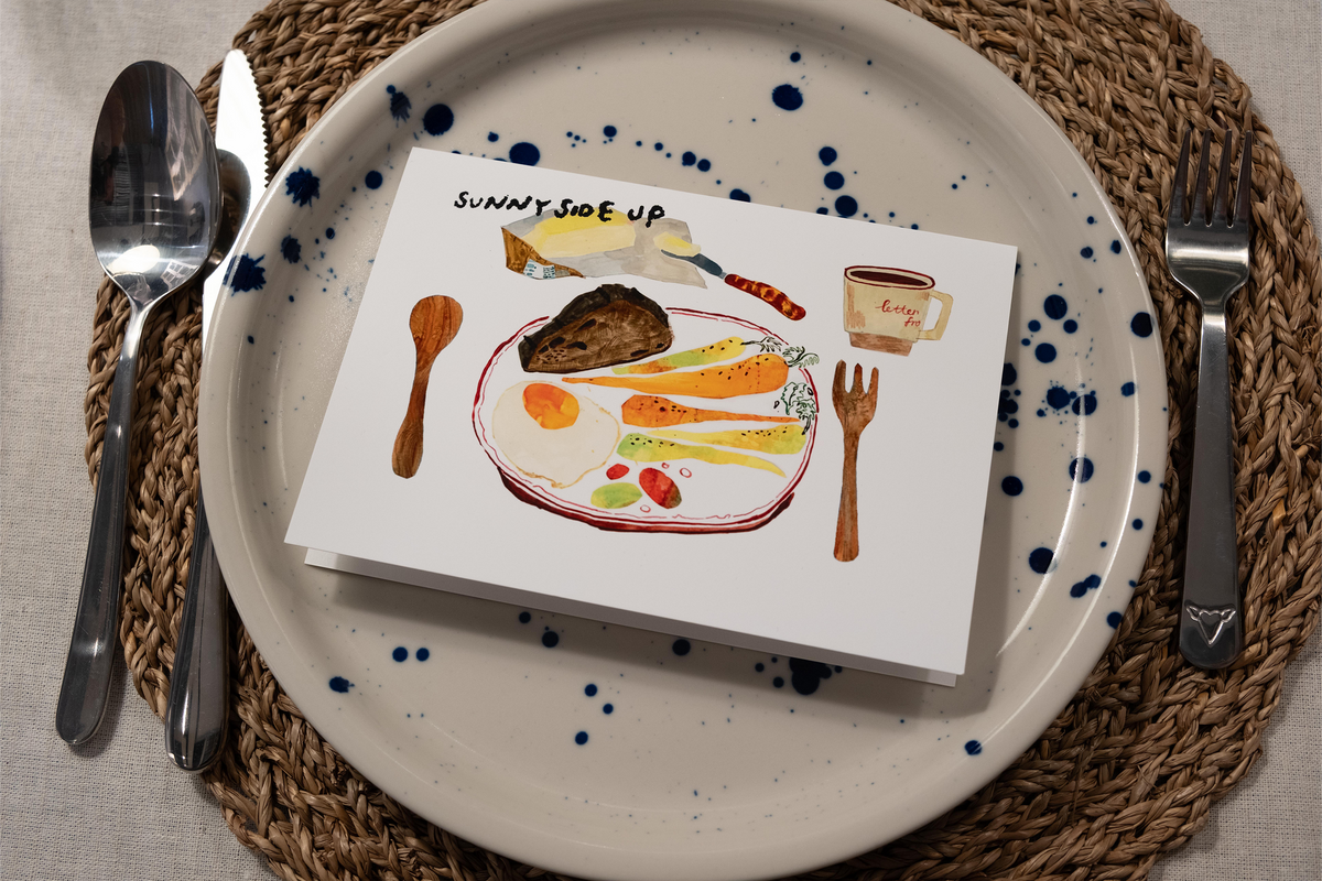 Sunny Side Up - Greeting Card