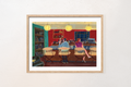 The Quiet Bar Art Print