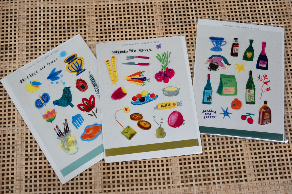 Green  Life Combo - A6 Sticker Sheet