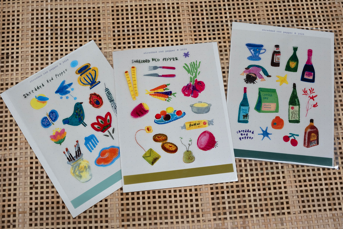 Green  Life Combo - A6 Sticker Sheet